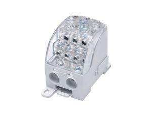 Blok rozdzielczy - uniwersalny Al/Cu SUB 490 (82090) SIMBLOCK szary 81652002