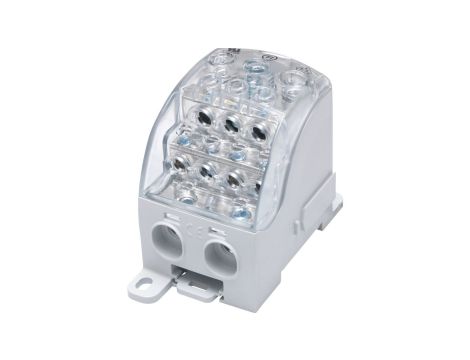 Blok rozdzielczy - uniwersalny Al/Cu SUB 490 (82090) SIMBLOCK szary 81652002