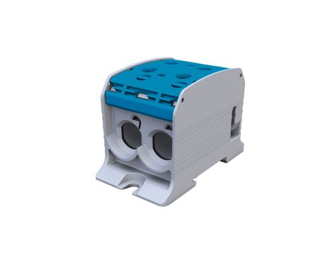 Złączka szynowa gwintowa Al/Cu STB 95-2 (87520) SIMBLOCK niebieski 81102003