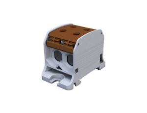 Złączka szynowa gwintowa Al/Cu STB 50-2 (87320) SIMBLOCK brązowy 81002015