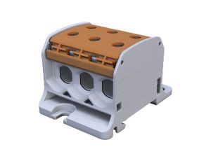 Złączka szynowa gwintowa Al/Cu STB 50-3 (87360) SIMBLOCK brązowy 81003015