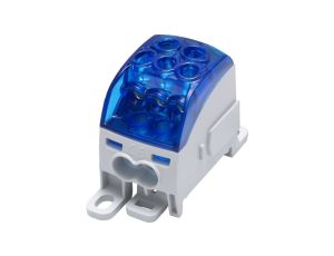 Blok rozdzielczy - uniwersalny Al/Cu SUB 160 (82040) SIMBLOCK niebieski 81653003