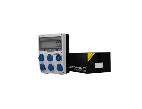 Rozdzielnica budowlana TD-S 6x230V gniazda Mennekes Doktorvolt 0595