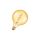 Żarówka LED Vintage 1906 LED CL GLOBE125 FIL GOLD 27 non-dim 5W/820 E27 4058075092136