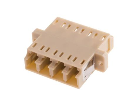 Adapter światłowodowy, typ: LC do LC, Wielomodowy, Duplex