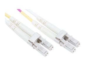 Kabel światłowodowy, średnica: 900m, OM4 Wielomodowy, Fioletowy, LC / LC