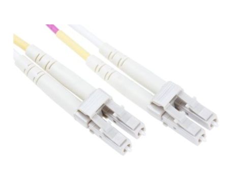 Kabel światłowodowy, średnica: 900m, OM4 Wielomodowy, Fioletowy, LC / LC