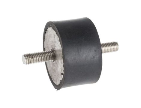 Mocowanie antywstrząsowe, M10, Ø 60mm, materiał: Guma naturalna 60Shore A, RS PRO