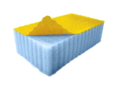 Izolacja akustyczna Pianka melaminowa, 1.25m x 600mm x 25mm RS PRO