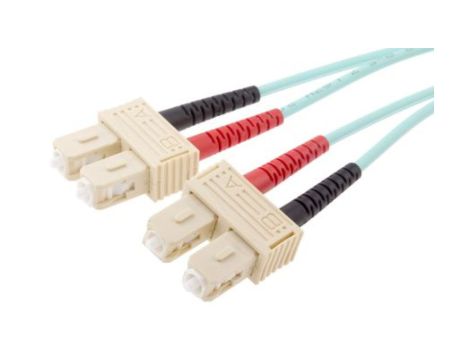 Kabel światłowodowy, średnica: 900m, OM3 Wielomodowy, Niebieski, SC/SC