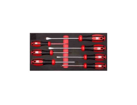 Zestaw wkrętaków, 7 szt. F99-E701, RS PRO