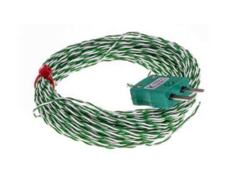 Termopara typ K do +260C 10m kabel 10m IEC