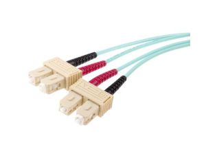 Kabel światłowodowy, średnica: 900m, OM4 Wielomodowy, Niebieski, SC/SC