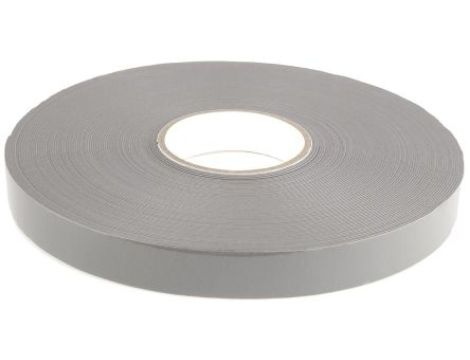 Taśma piankowa, 33m x 25mm x 1.1mm, kolor: Szary, RS PRO Dwustronne