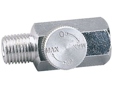 Regulator przepływu, 1/4 cala, żeńska, 1/4 cala, RS PRO, materiał: Stal