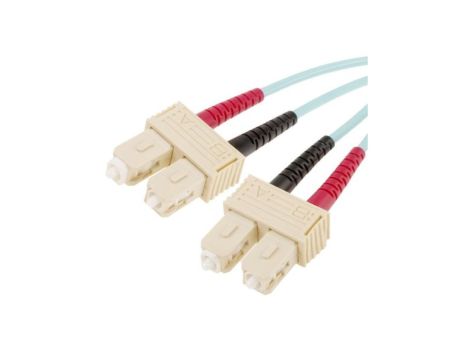 Kabel światłowodowy, średnica: 900m, OM3 Wielomodowy, Niebieski, SC/SC