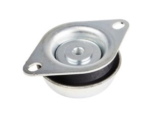 Mocowanie antywibracyjne, M12, Ø 130mm, H 3mm, 360, materiał: Guma naturalna 60 Shore A, RS PRO