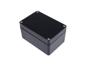 Puszka elektroinstalacyjna, 110 x 75 x 55mm, IP66, kolor Czarny, materiał GRP, RS PRO