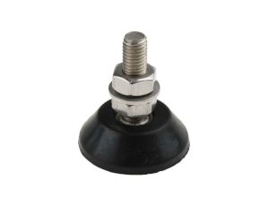 Mocowanie antywibracyjne, M10, Ø 46mm, H 15mm, 25-200, materiał: Guma naturalna 55 Shore A, RS PRO