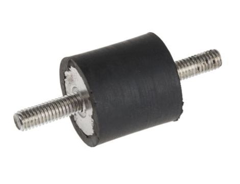 Mocowanie antywstrząsowe, M6, Ø 25mm, materiał: Guma naturalna 60Shore A, RS PRO