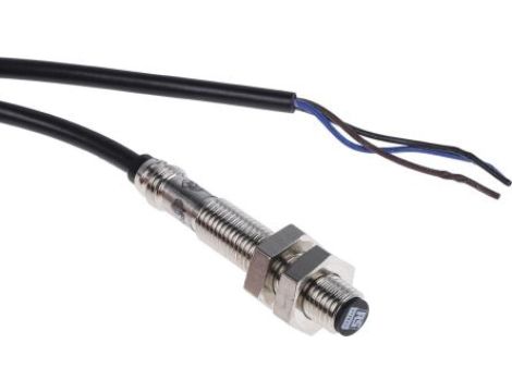 Czujnik indukcyjny PNP 1,5 mm cylindryczny M8 x 1 10 → 30 V DC IP67 4kHz
