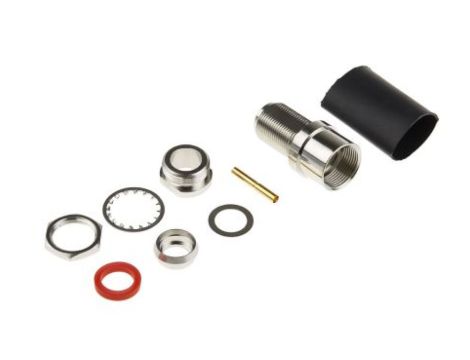 Złącze koncentryczne, 50, 11GHz, Męski, Lutowane, Montaż na kablu +85C -40C