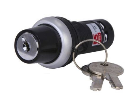 Wyłącznik kluczykowy, 3-pozycyjny, 6A, IP65, Ø 22mm, RS PRO