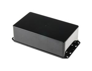 Obudowa Czarny z kołnierzem IP54, 210 x 112 x 61mm, RS PRO