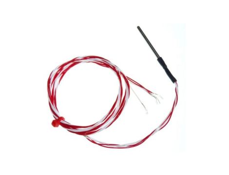 Termopara typ PT 1000, -50C do +200C 75mm kabel 1m, Stal nierdzewna 316