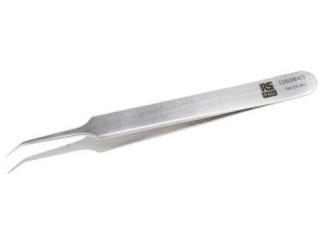 Pęseta, dł. 110, antymagnetyczna, materiał: Stal nierdzewna, RS PRO