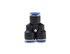 Złączka pneumatyczna Wciskane 12 mm Wciskane 12 mm RS PRO Adapter rozgałęźny do rur