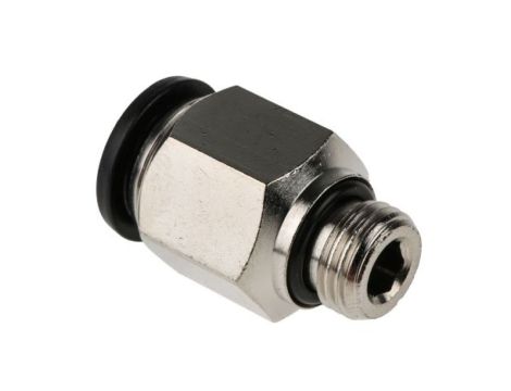 Adapter gwintowany prosty gwint – rura, 20 barów