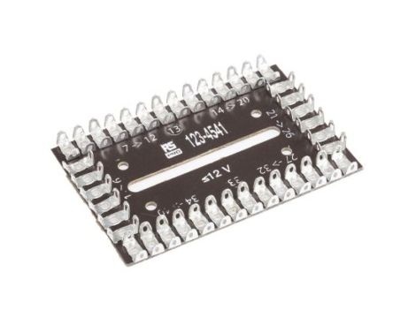 Płytka z łączówkami lutowniczymi, 40-pinowy, raster 6mm, 4-rzędowy, 12 V