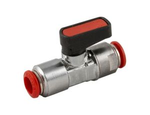 Zawór regulacyjny pneumatyczny Push In 4 mm RS PRO