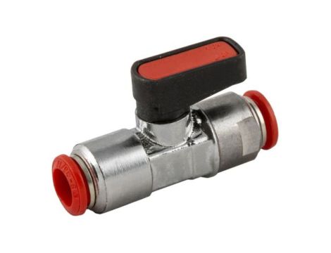 Zawór regulacyjny pneumatyczny Push In 4 mm RS PRO