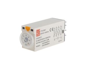 Przekaźnik czasowy zwłoczny jednofunkcyjny 2 → 60s 4PDT 4-stykowy 4PDT 230V ac