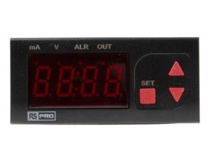 Wskaźnik temperatury, Uz 230 V AC, 77 x 35mm