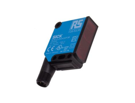 Czujniki fotoelektryczne Dyfuzyjny NPN w obudowie prostokątnej zakres 40 mm → 1 m IP67