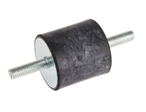 Mocowanie antywstrząsowe, M6, Ø 30mm, materiał: Guma naturalna 60Shore A, RS PRO