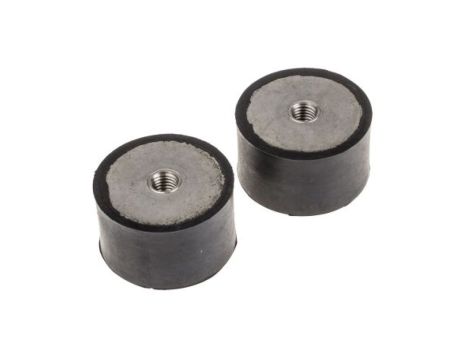 Mocowanie antywstrząsowe, M10, Ø 50mm, materiał: Guma naturalna 60Shore A, RS PRO