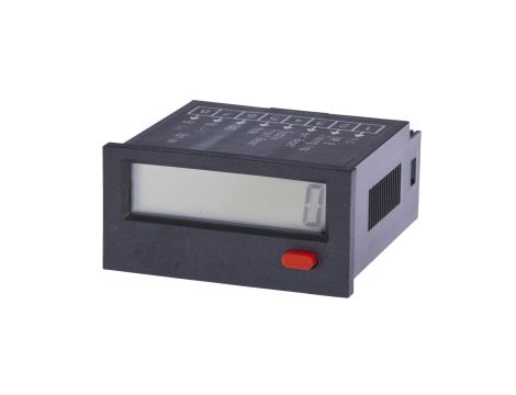 Impulsowy licznik 24x48x48 mm wyświetlacz LCD 0,03kHz 10-260V DC/AC złącze śrubowe 8 pinowe IP65 dodawanie odejmowanie CI095410