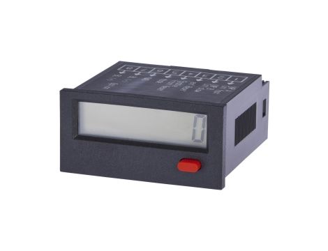 Impulsowy licznik 24x48x48 mm wyświetlacz LCD 12kHz 4-30V DC złącze śrubowe 8 pinowe IP65 dodawanie odejmowanie CI090100