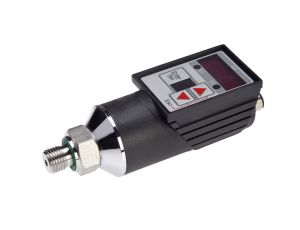 Czujnik ciśnienia śr: 38mm dł: 122mm 0-10bar 12-32V DC G1/4 cala 2xPNP NC/NO złącze wtykowe M12 4-pin IP65 DW35311D