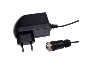Zasilacz wtyczka zasilająca 75x34x43 100-240V AC 24V DC 1A 1,8m kabel wtyczka żeńska M12 PIN1/3 NY000003