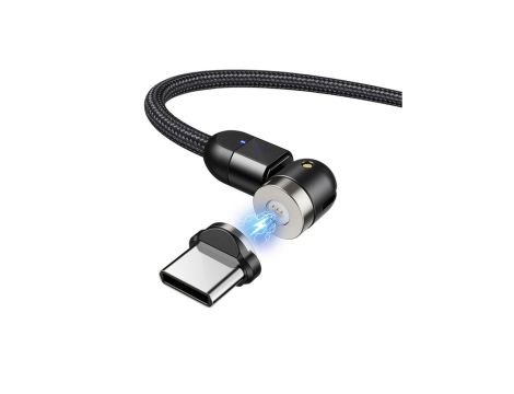MCE474 Magnetyczny kabel USB z adapterem USB typu C 1 m