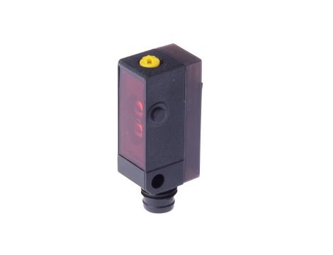 Czujnik optyczny odbiciowy 34x14x12mm Sn: 5-200mm 10-30V DC PNP Antykoincydencja złącze M8 4pin IP67 OT140475