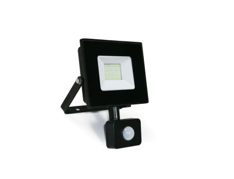 Naświetlacz LED 50W 4000LM barwa zimna 6000K 120 44 PIR z czujnikiem IP44 HFL150CS