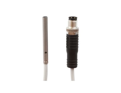 Czujnik optyczny odbiociowy fi4 dł: 36mm Sn: 20mm 10-30V DC PNP złącze kablowe 0,3m M8 3 pinowe PUR IP67 OTR49175