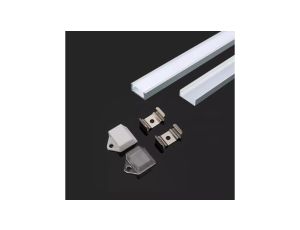 Profil nawierzchniowy aluminiowy Mleczny do taśm LED 2000x16x7mm 3370