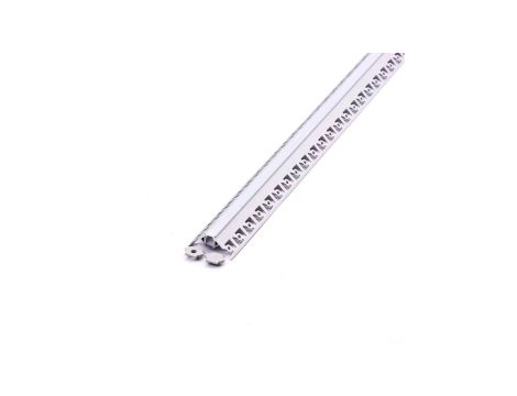 Profil wpuszczany aluminiowy Mleczny do taśm LED (ze skrzydełkami do zagipsowania) 2000mm 3361